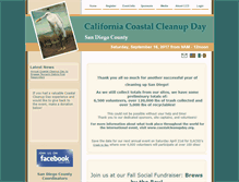 Tablet Screenshot of cleanupday.org